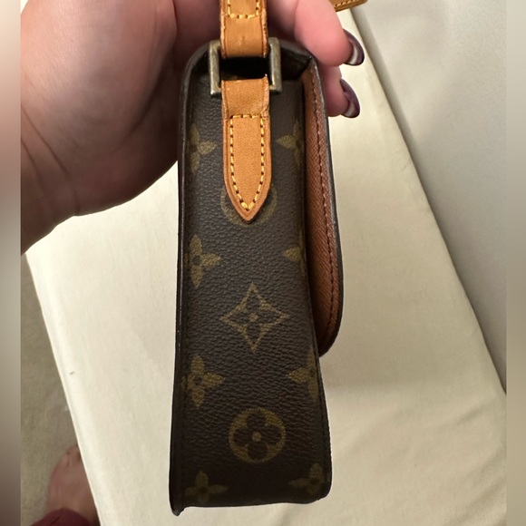Authentic LOUIS VUITTON Monogram Saint Cloud MM Shoulder Bag Stunning Condition - Picture 6 of 16